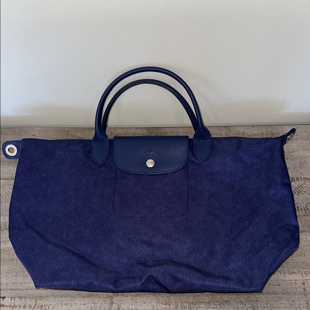 Longchamp Navy Big Handbag